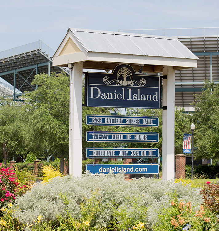 Daniel Island Sign